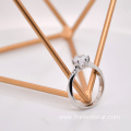 New arrived white gold Moissanite Engagement diamond Ring